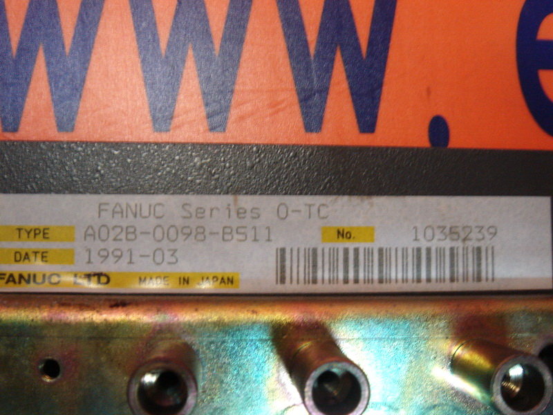 FANUC SERIES O-TC A02B-0098-B511 - PLC DCS SERVO Control MOTOR